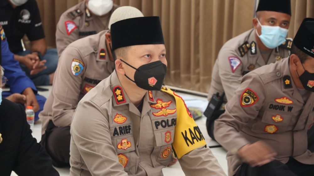 Gelar Peringatan Isra Mi'raj Nabi Muhammad SAW di Polres Gresik