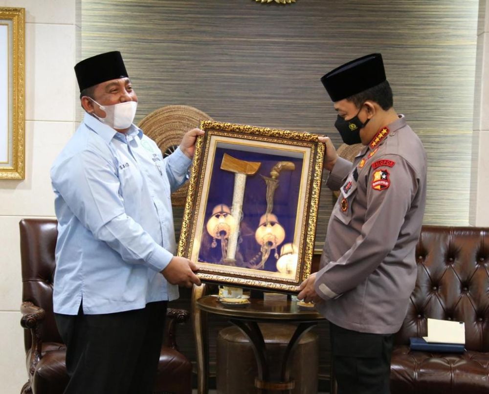 Kapolri Jenderal Listyo Sigit Prabowo terima kunjungan BKPRMI di Mabes Polri