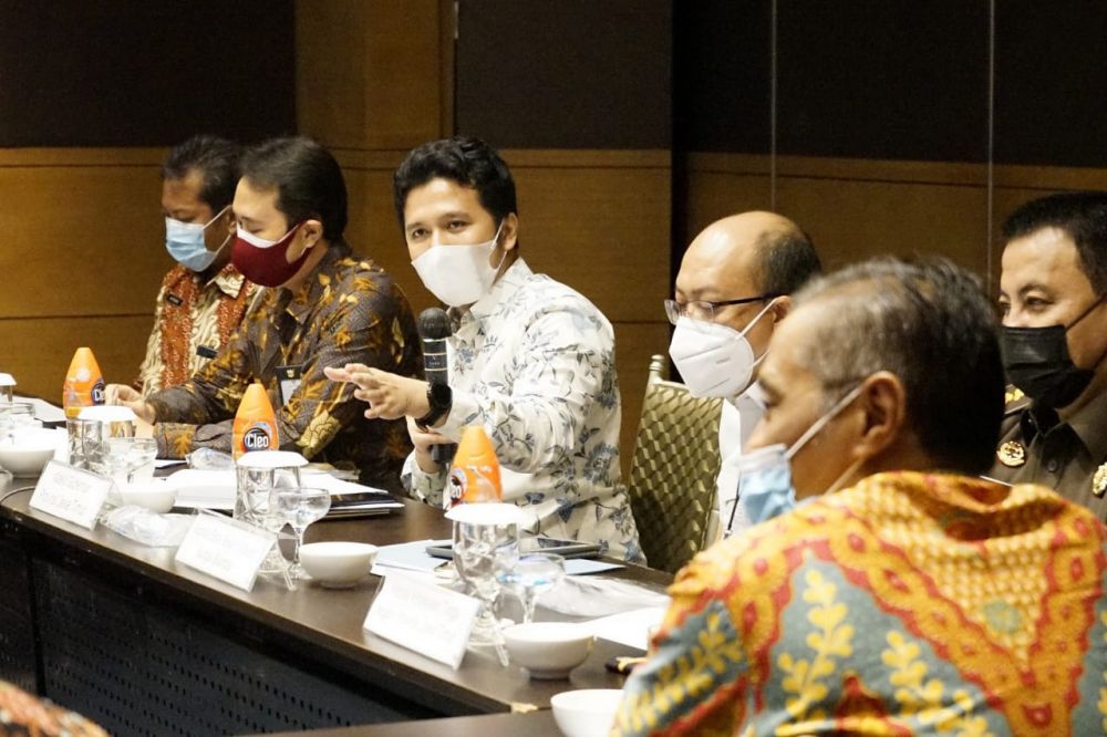 Wagub Emil Dardak pastikan bendungan Semantok Nganjuk berjalan baik