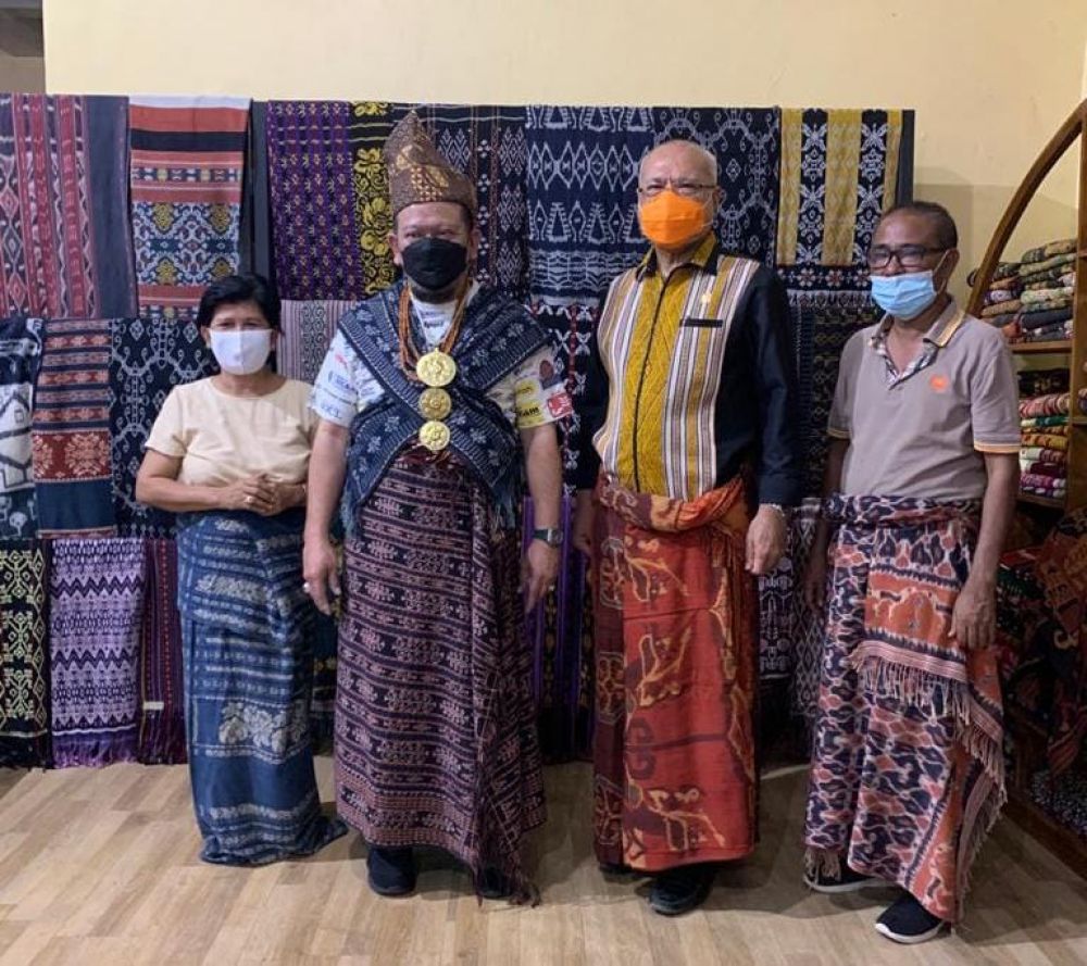 Ketua DPD RI AA LaNyalla Mahmud Mattalitti saat berada di NTT