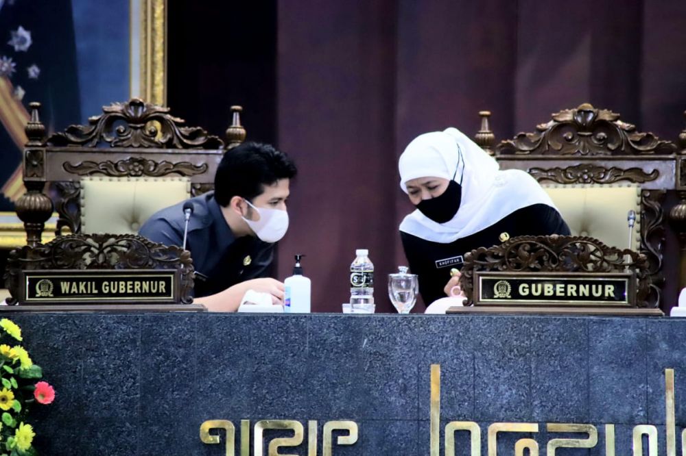 Gubernur sampaikan LKPJ 2020, realisasi target capaian kegiatan provinsi Jatim capai 91,99%