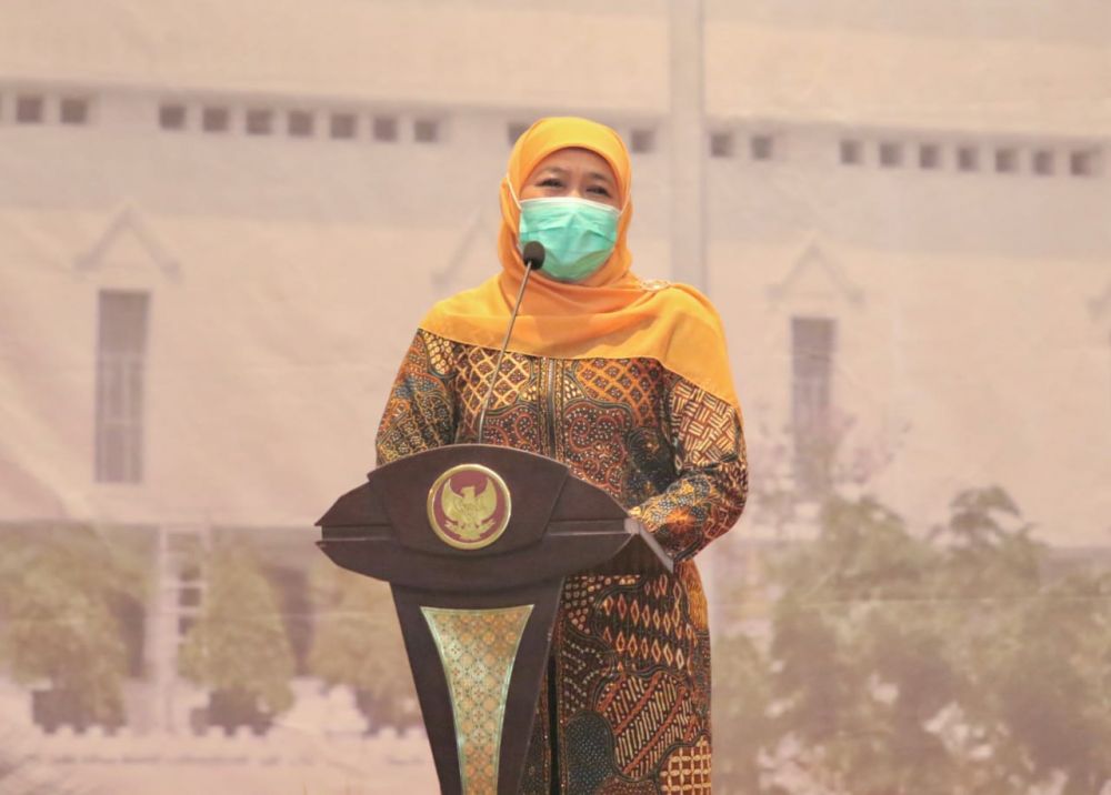 Gubernur Jatim Khofifah Indar Parawansa pastikan dana yang tersalur utuh ke masyarakat