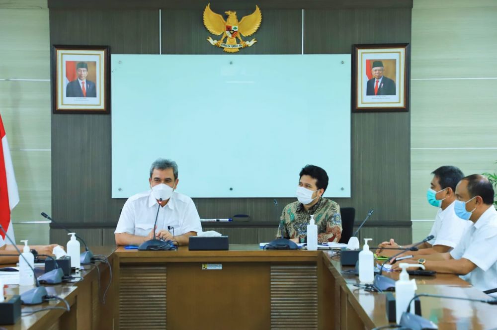 Emil Targetkan Pembangunan Bendungan Bagong Trenggalek Dilanjut 2021