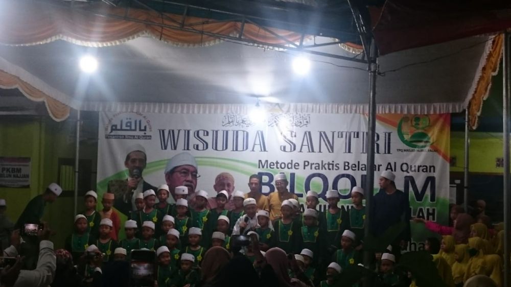 Wisuda santri TPQ Kedungkandang Malang