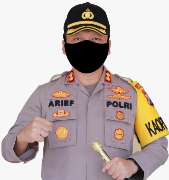Kapolres Gresik AKBP Arief Fitrianto sosialisasi keamanan kunci motor