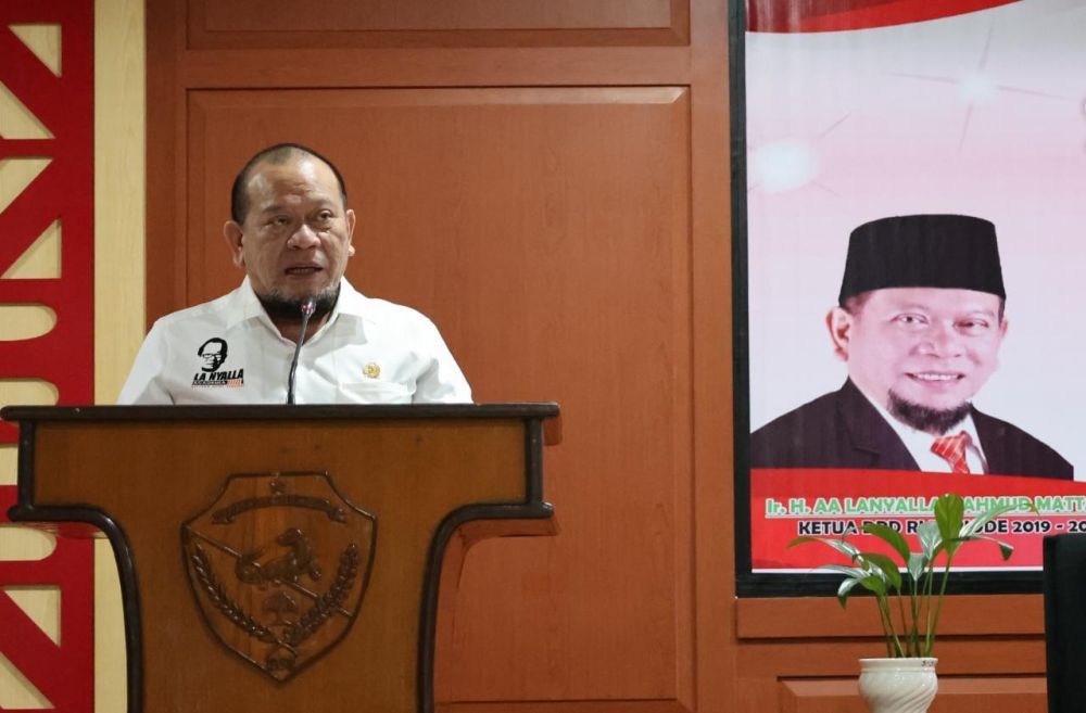 Ketua DPD RI AA LaNyalla Mahmud Mattalitti