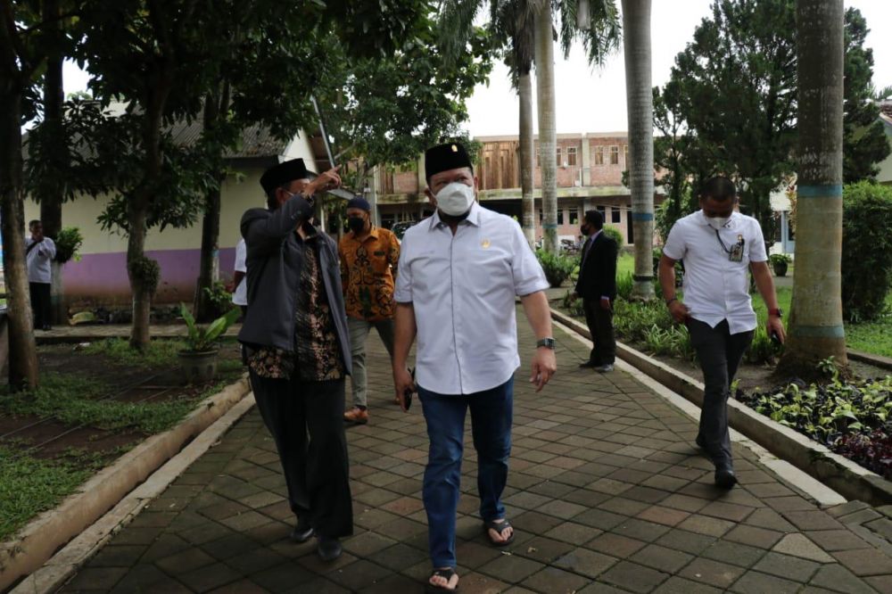 Ketua DPD RI saat kunjungi salah satu Ponpes di Bondowoso Jawa Timur