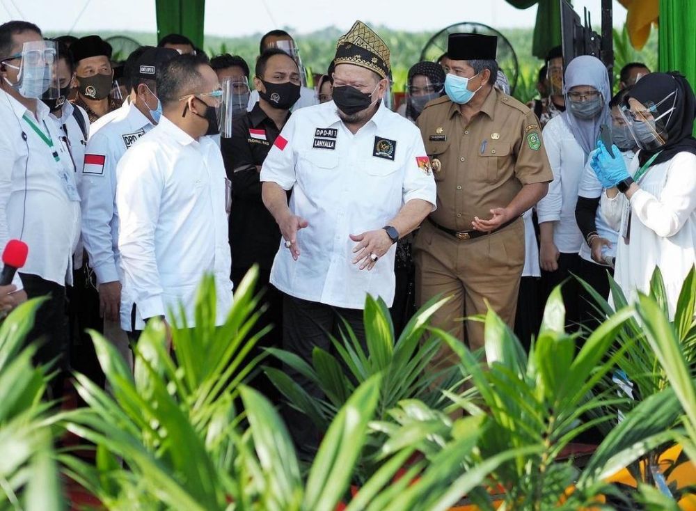 Ketua DPD RI Minta Tingkatkan Harga Sawit Dukung Kesejahteraan Petani
