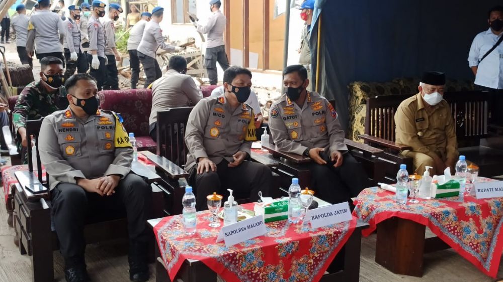 Tim Trauma Healing Disiapkan Polda Jatim Bagi Korban Bencana Alam