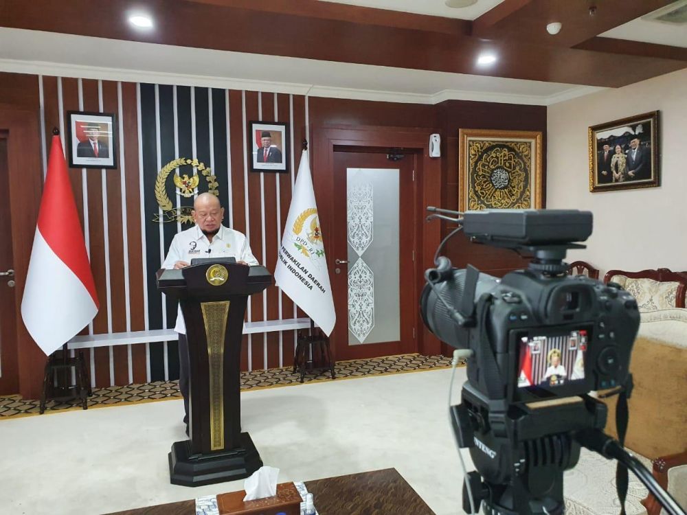 Ketua DPD RI AA LaNyalla Mahmud Mattalitti