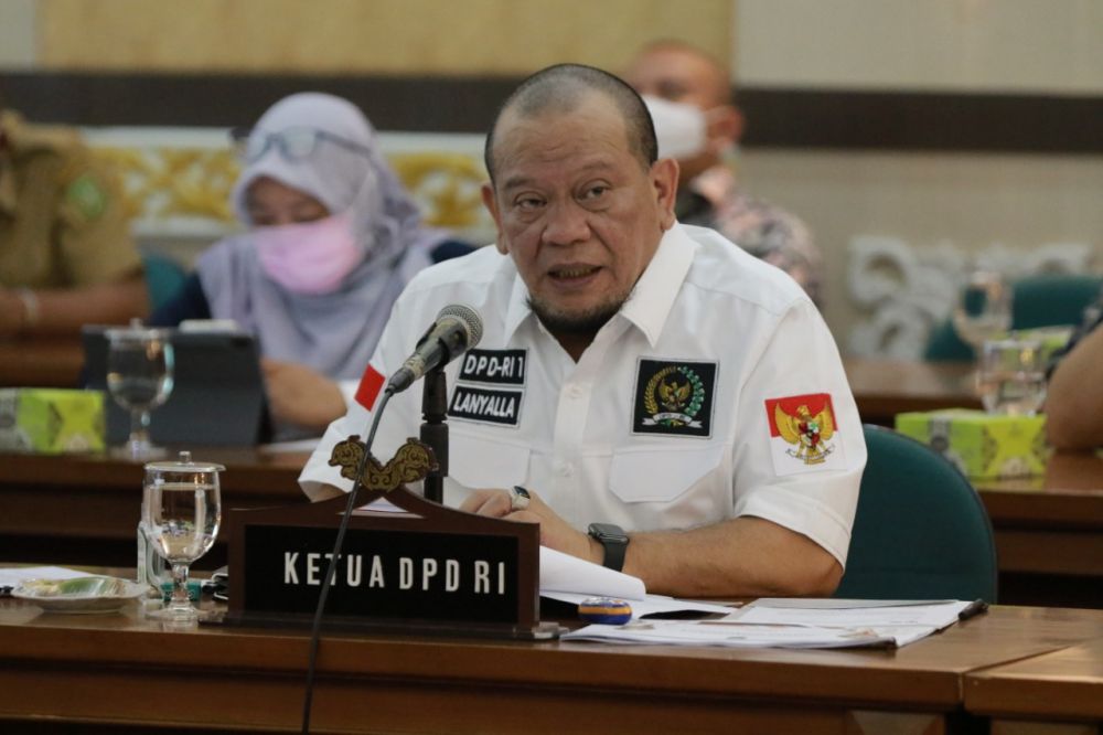 Ketua DPD RI AA LaNyalla Mahmud Mattalitti