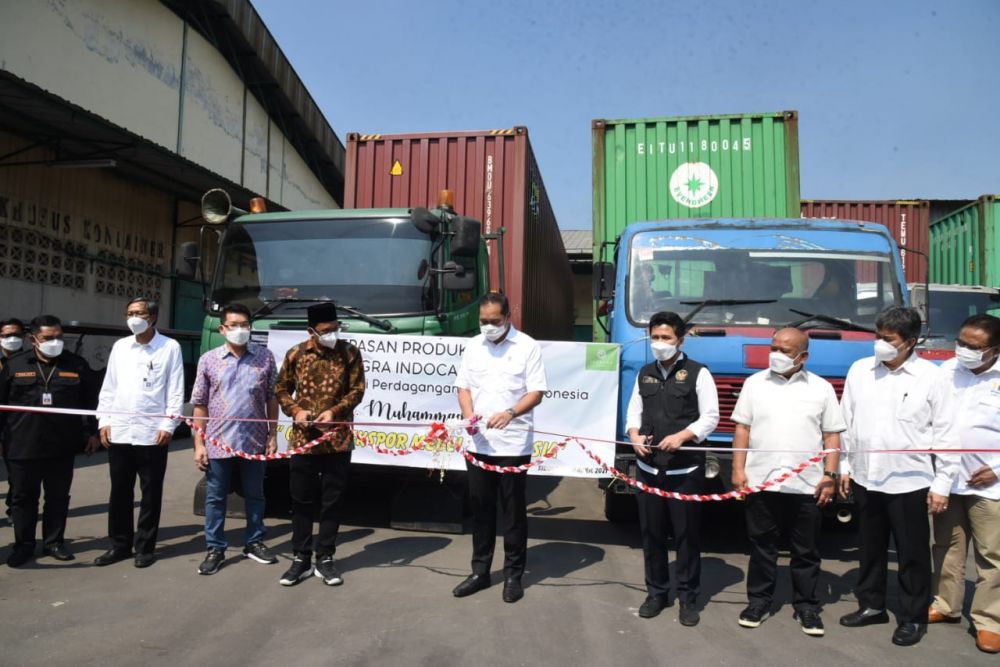 Wagub Emil Dardak resmikan ekspor perdana produk L-Cysteine