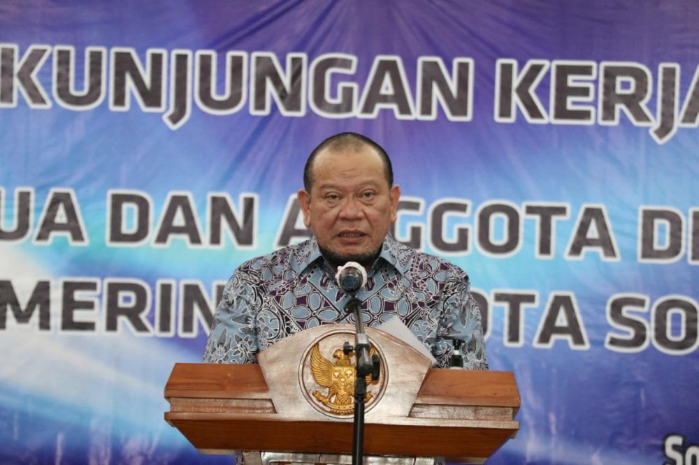 Ketua DPD RI AA LaNyalla Mahmud Mattalitti
