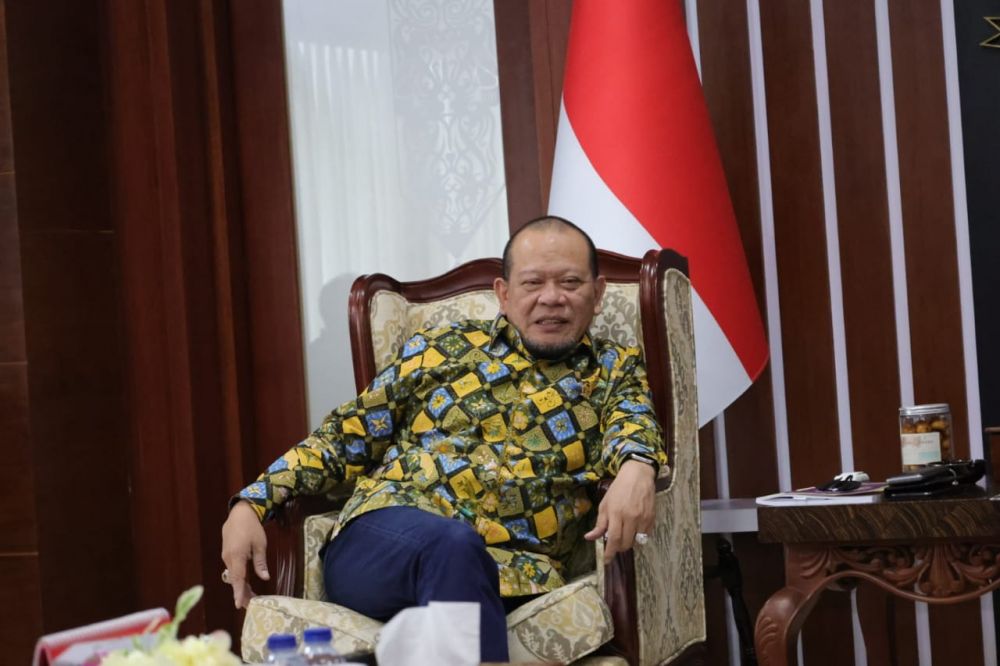 Ketua DPD RI AA LaNyalla Mahmud Mattalitti
