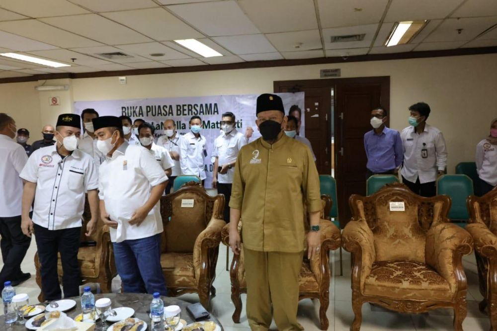 Ketua DPD RI menghadiri Buka Bersama Fokus di kantor DPD Senayan Jakarta