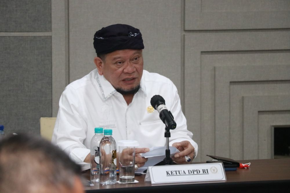 Ketua DPD RI AA LaNyalla Mahmud Mattalitti