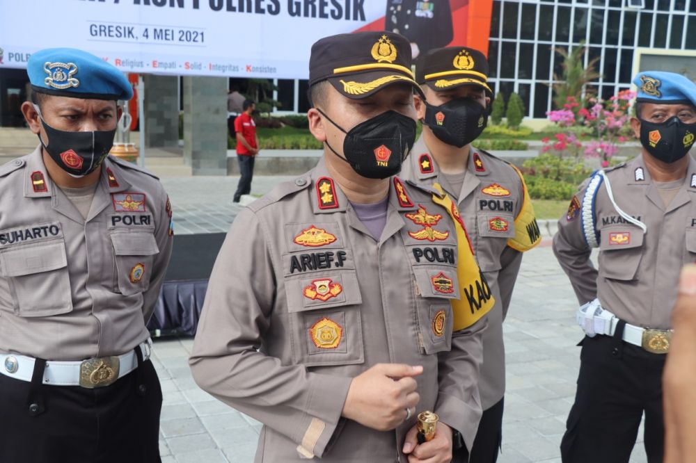 Polres Gresik Gelar Penandatanganan Komitmen Anti Narkoba
