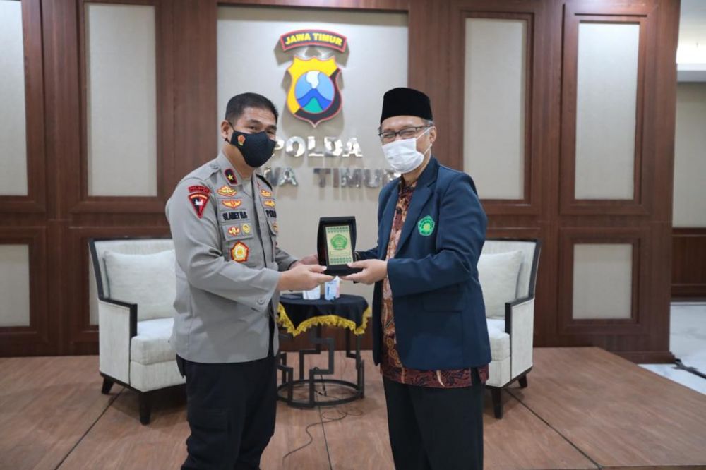 Wakapolda Jatim Brigjen Pol Slamet Hadi Supraptoyo terima Audiensi UINMLG