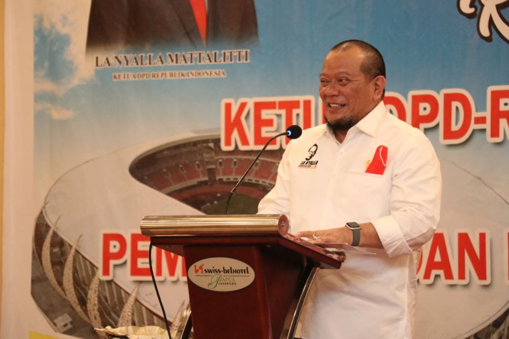 Ketua DPD RI AA LaNyalla Mahmud Mattalitti