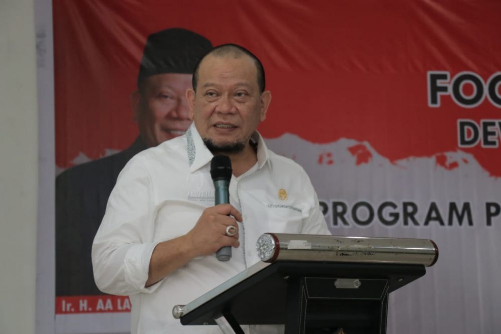 Ketua DPD RI AA LaNyalla Mahmud Mattalitti