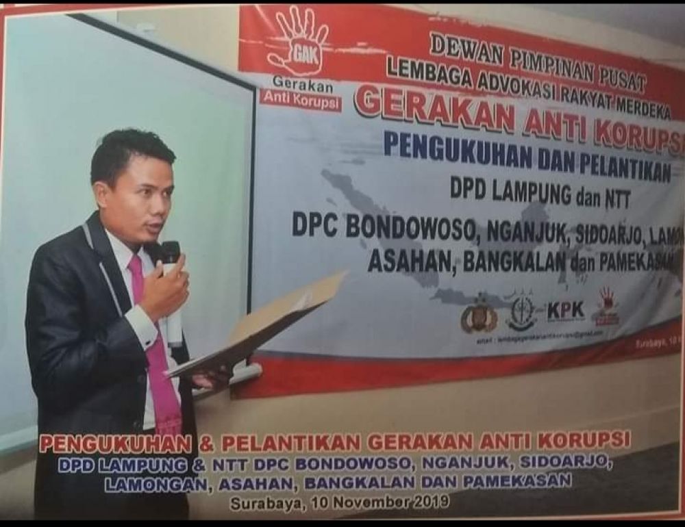 DPP LARM-GAK Bersama LSM dan Ormas akan Demo di Gedung KPK