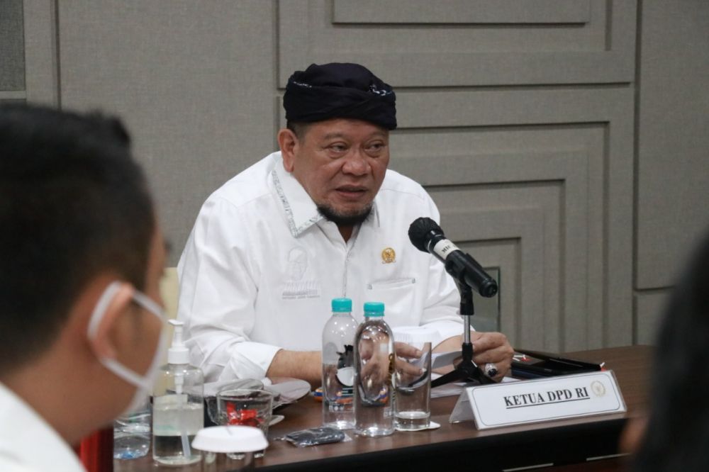 Ketua DPD RI AA LaNyalla Mahmud Mattalitti