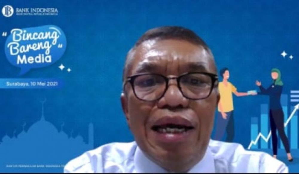 Abrar Kepala Divisi Sistem Pembayaran dan Pengelolaan uang Rupiah KPw BI Jatim