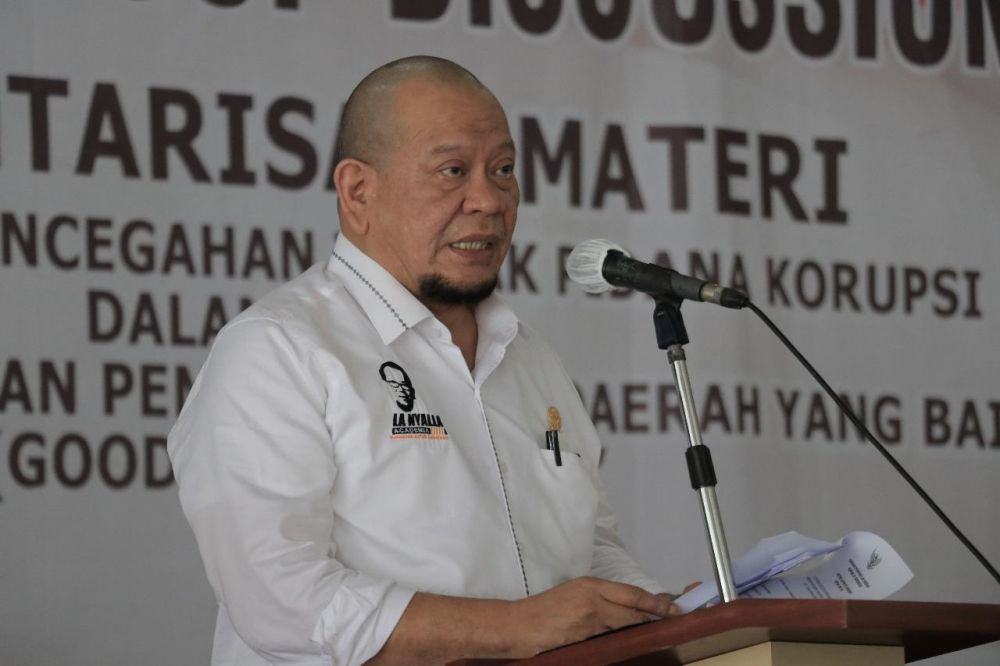 Ketua DPD RI AA LaNyalla Mahmud Mattalitti