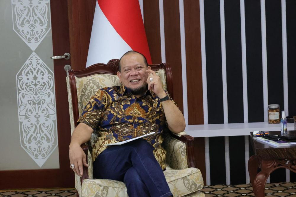 Ketua DPD RI AA LaNyalla Mahmud Mattalitti