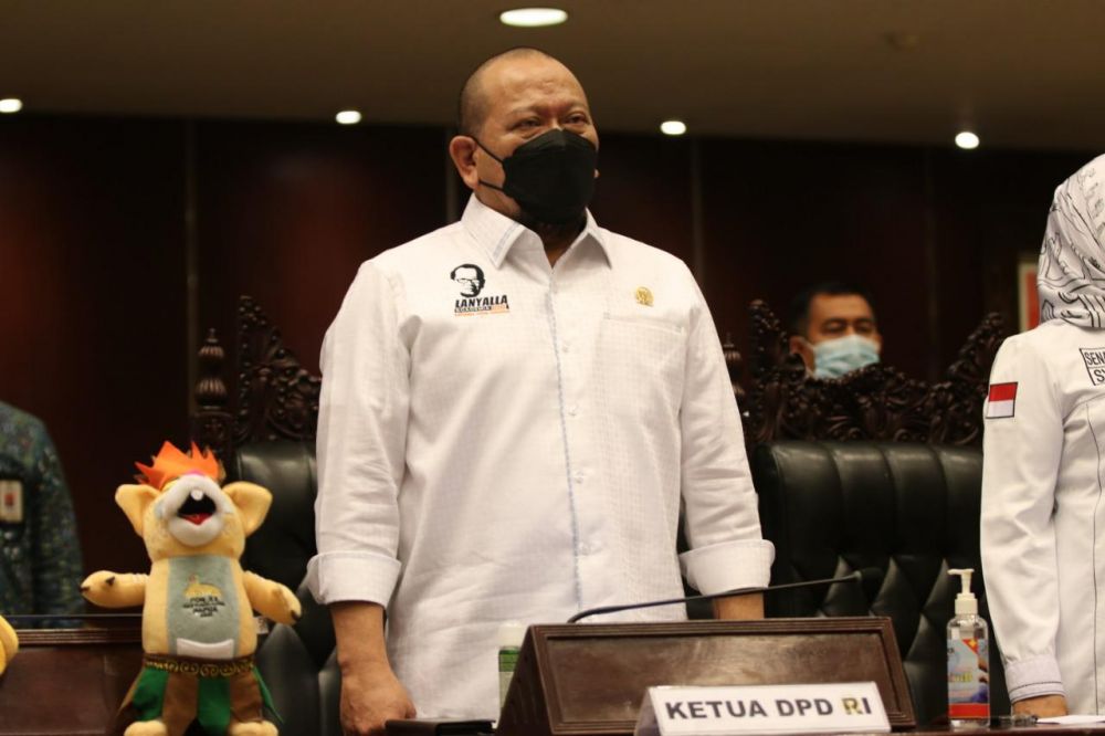Ketua DPD RI AA LaNyalla Mahmud Mattalitti