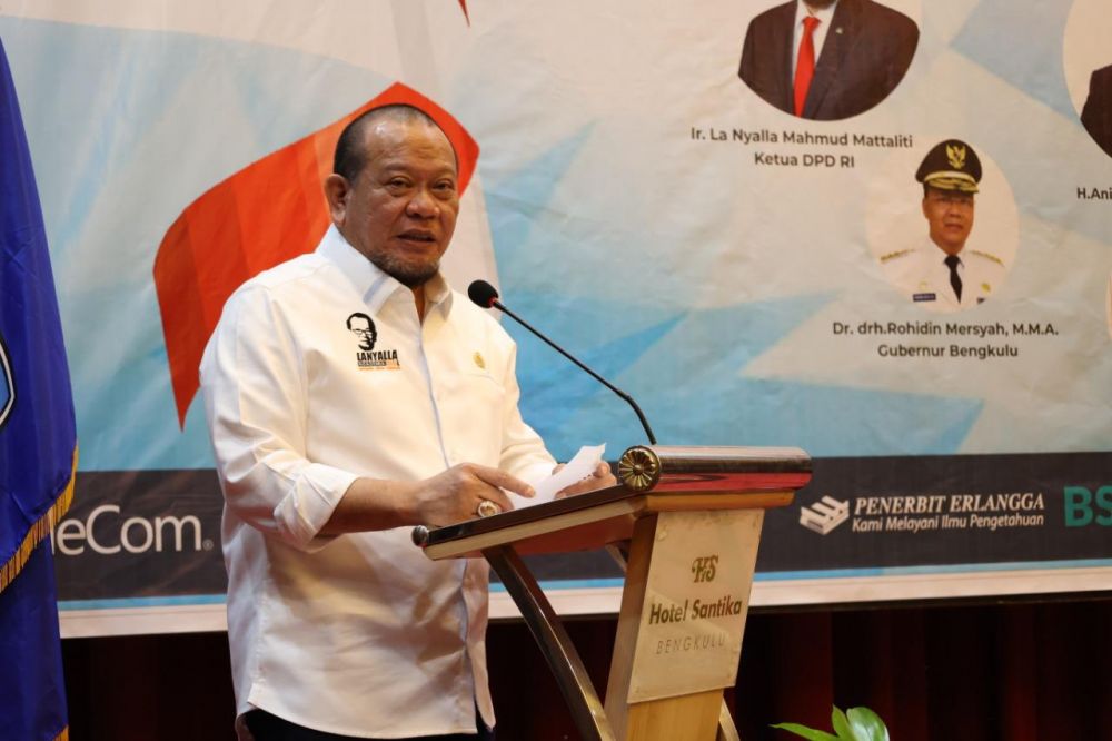 Ketua DPD RI AA LaNyalla Mahmud Mattalitti