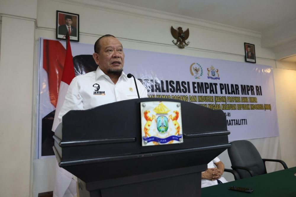 Ketua DPD RI AA LaNyalla Mahmud Mattalitti