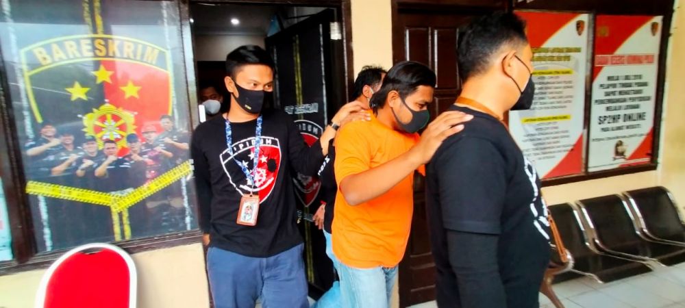 Satreskrim Polres Bangkalan amankan tersangka beserta barang bukti