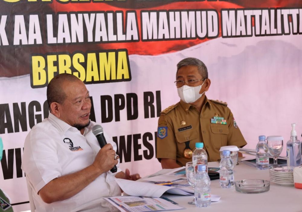 LaNyalla Paparkan Strategi DPD RI Dukung Pemulihan Sulbar