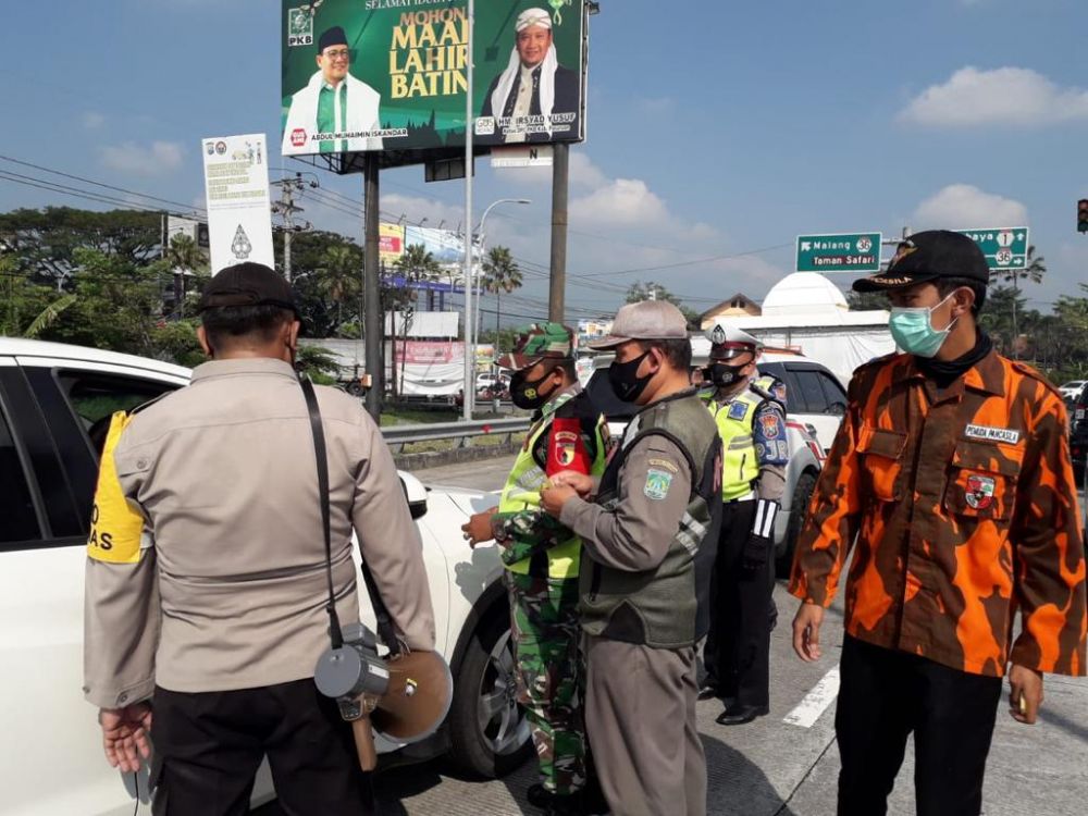 Pos Penyekatan di Perbatasan Optimalisasi PPKM Mikro