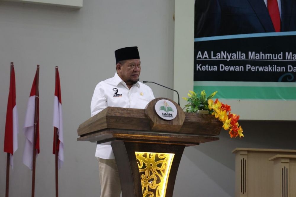 Ketua DPD RI AA LaNyalla Mahmud Mattalitti