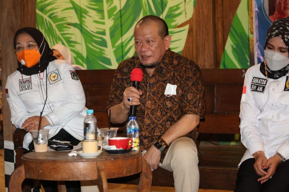 Ketua DPD RI AA LaNyalla Mahmud Mattalitti