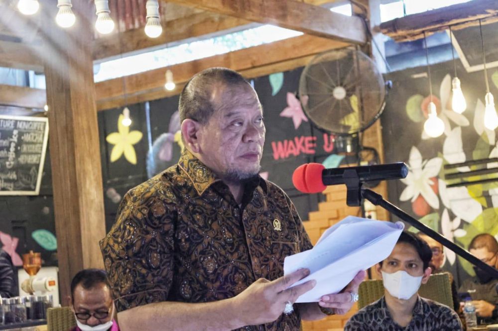 Ketua DPD RI AA LaNyalla Mahmud Mattalitti