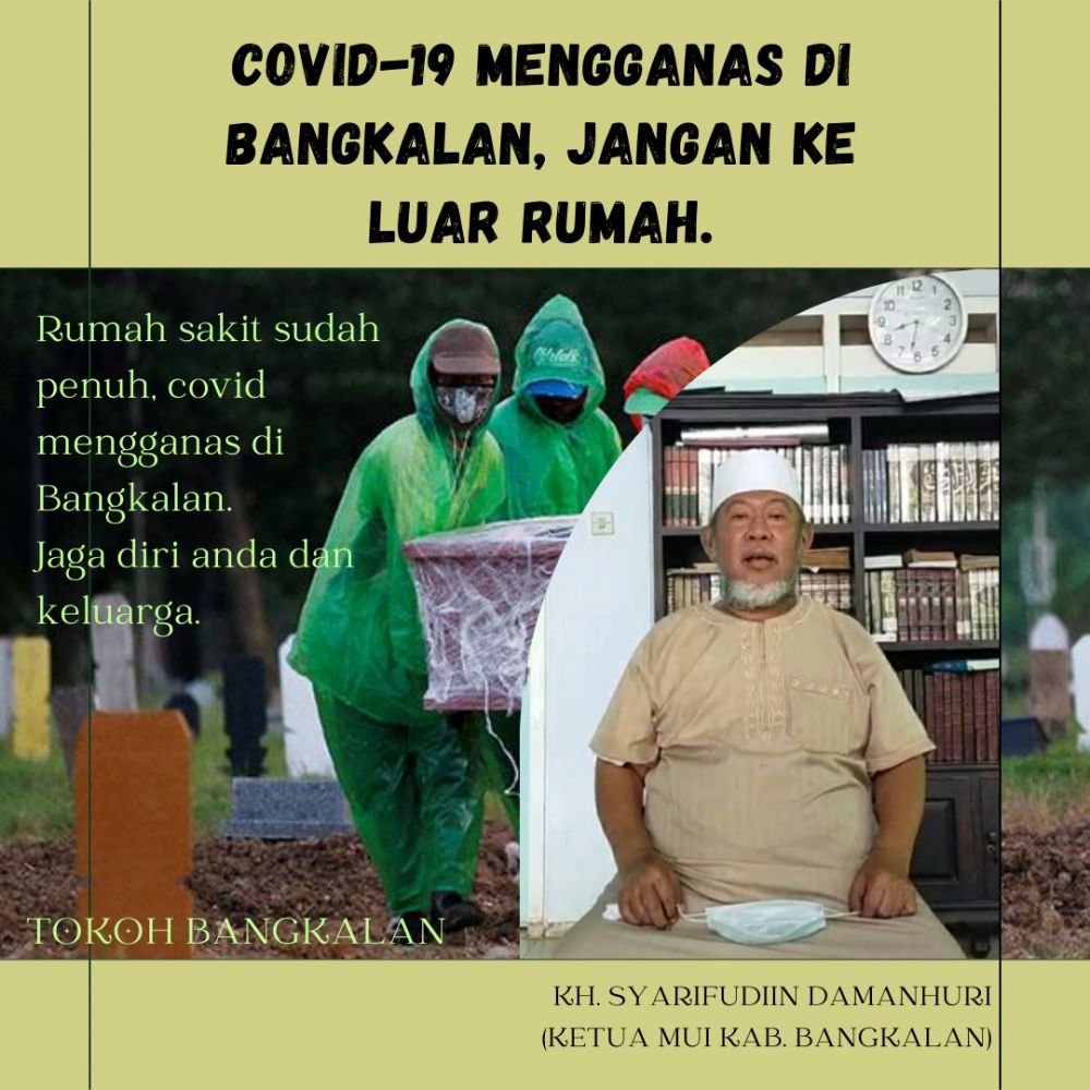 Kiai dan Ulama Bangkalan Jadi Teladan Cegah Penyebaran Covid-19