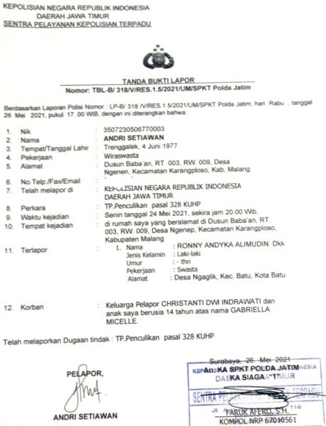 Anak Istri Diculik Gegara Belum Bayar Utang, Disekap dan Dianiaya