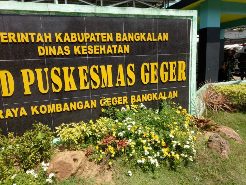 Salah satu puskesmas yang di lockdown dan sekarang telah dibuka kembali untuk melayani masyarakat