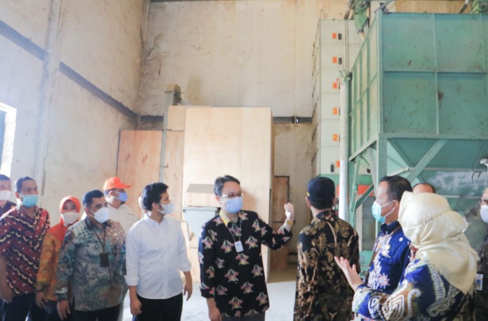 Wagub Jatim Emil Elestianto Dardak sampaikan pengelolaan gudang panen