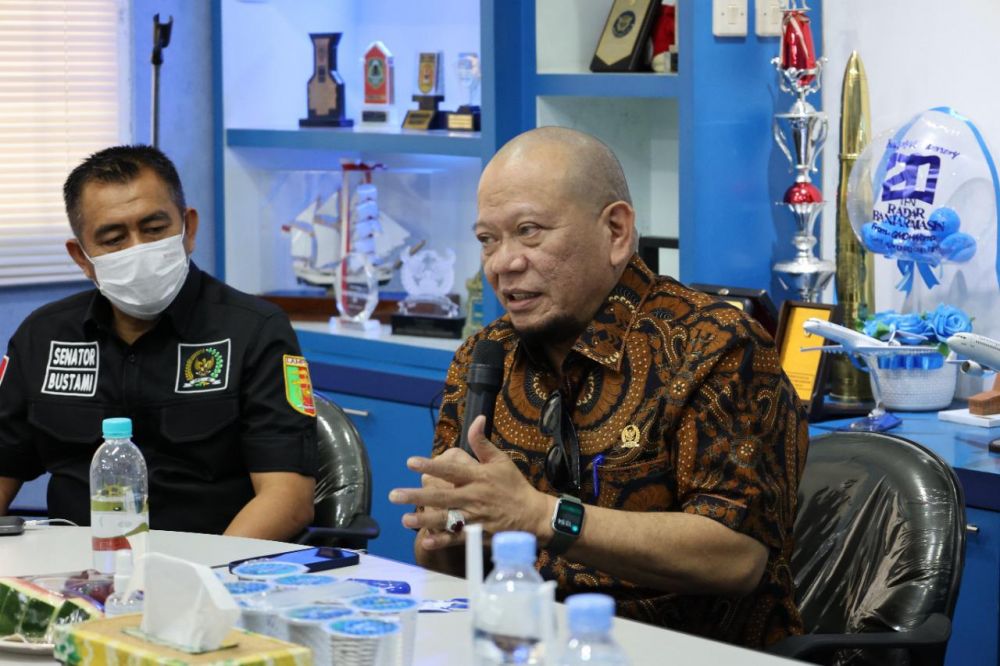 Ketua DPD RI AA LaNyalla Mahmud Mattalitti