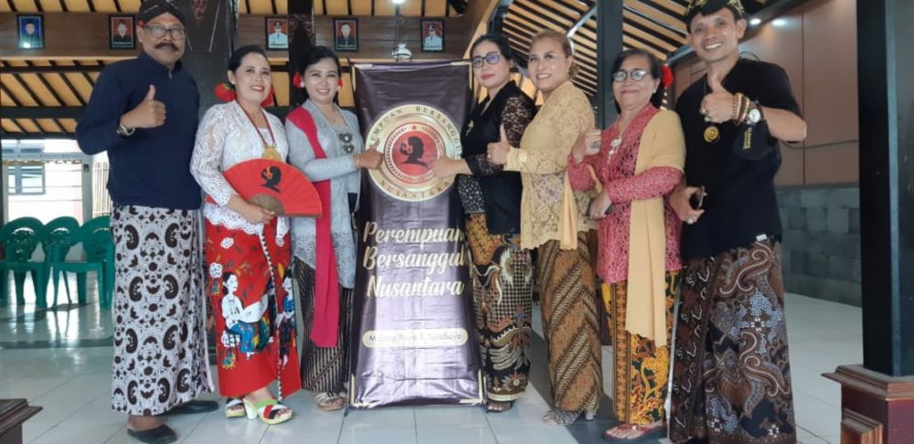 Perkumpulan PBN, Donasikan Kebaya di Kampung Jawa Ngaglik Kota Batu