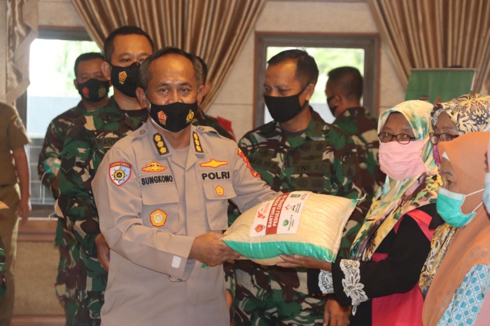 Pembukaan TMMD ke-111 Fokus Infrastruktur di Hadiri Kapolres Gresik