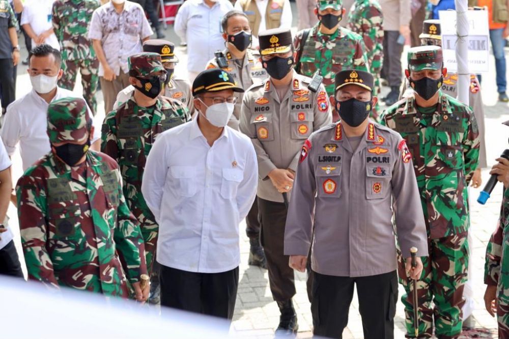 Forkopimda Jatim dan Muspika Tinjau Vaksin Covid-19 di Bangkalan