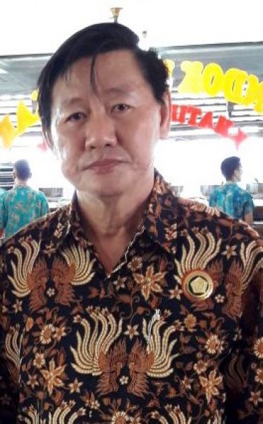 Ketua umum Persatuan Jurnalis Indonesia (PJI) Hartanto Boechori