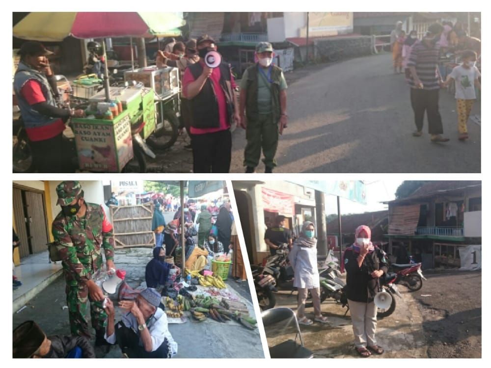 Kegiatan Sosialisasi Prokes ke Masyarakat Kecamatan Buahdua