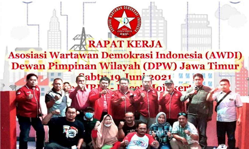 Raker AWDI Jatim Hasilkan Kesepakatan Membangun dan Jaga Marwah Pers