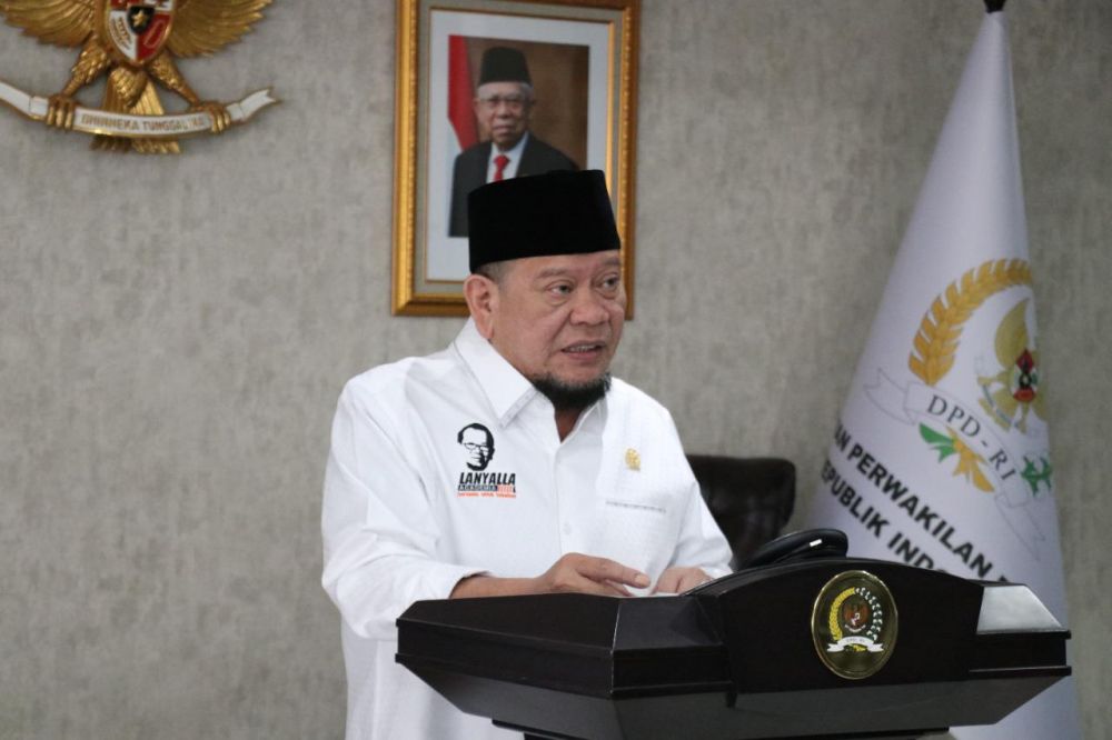 Ketua DPD RI AA LaNyalla Mahmud Mattalitti